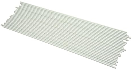 Lapiglo Aros de jardín resistentes con estacas de fibra de vidrio inoxidables para construir invernaderos, apoyar plantas y cubiertas de tela, fácil instalación, 124 piezas