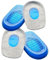 Medipaq® Soft Gel Heel Cup Supports (2 x Pairs) - Instant Pain Relief for Tired Feet, Damaged Heel - Walk More Comfortably, All Day Long! Plantar Fasciitis (2 x Pairs UK Size 3-7)