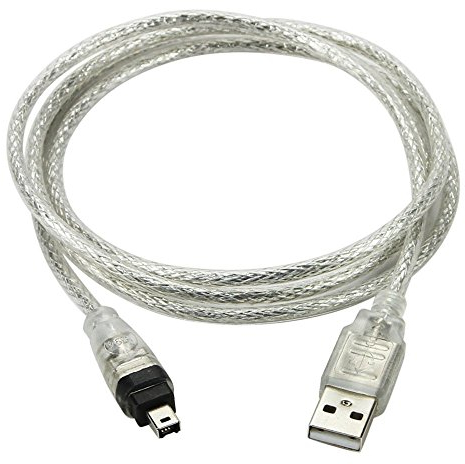 chenyang solo per DCR-TRV75E DV Firewire al cavo USB USB 2.0 a FireWire IEEE 1394 4pin Ilink Cavo 1M
