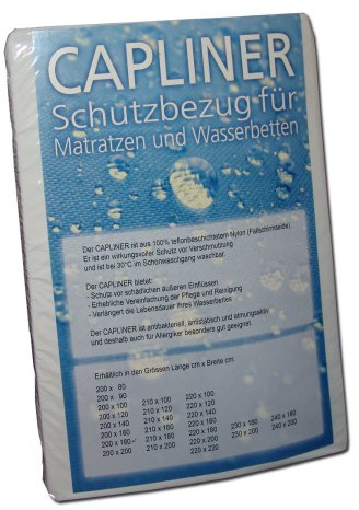 Wasserbetten1a Capliner Schonbezug 140 x 220 cm