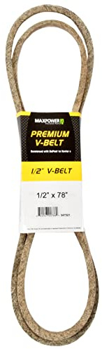 MAXPOWER Keilriemen 347521, Kevlar verstärkt, 1/2'' x 78'' - 4L780 - Aussenlänge L(a) 1980 mm.