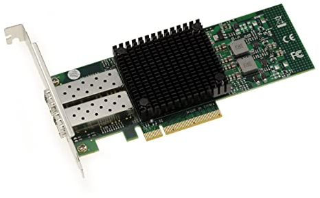 KALEA-INFORMATIQUE Scheda controller PCIe LAN 10G Fibra SFP+ a 2 porte con chipset adattatore di rete Ethernet MELLANOX X-3-10GbE