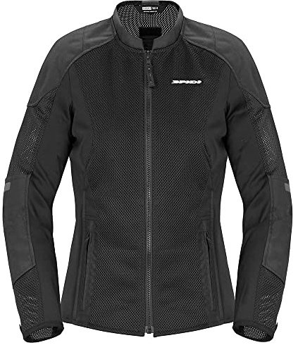 SPIDI Super Net Lady Chaqueta Protectora para Moto, Negro, Small Mujeres