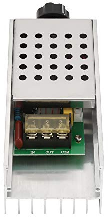 Regulador de voltaje SCR 6000W AC 220V, Controlador de velocidad de motor y temperatura para lámparas