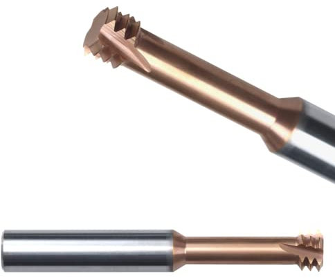 VHM-TiSiN - Fresa per filettatura, M2 x 0,4