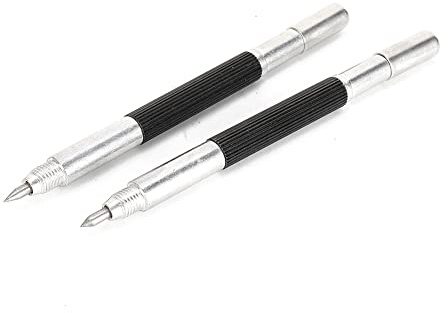 10Pcs Double Ended Tungsten Carbide Tip Scriber Engraving Pen Scriber Tools for Stainless Steel Ceramics Glass