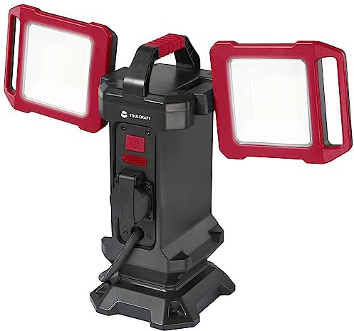 Toolcraft LED Construction Spotlight TO-7843725 Power: 40 W Natural White