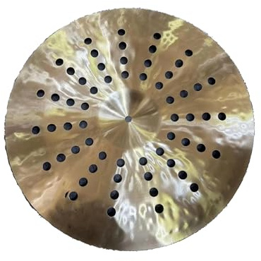 platillos splash Platillo Profesional Platillo Chino Platillo De Bronce De 14 A 19 Pulgadas Platillos Hechos A Mano Efectos Pilas Instrumentos De Percusión(16 inch)