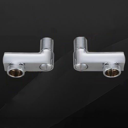 BiaoTeng Reductor Laton 3/4 a 1/2 Excentricas Grifo Ducha, 2 Piezas Excentricas para Grifo 60 mm
