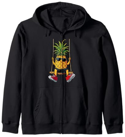 Drôle balançoire ananas échangiste ananas fruits d'été Lov Sweat à Capuche