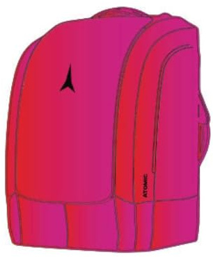 ATOMIC REDSTER Pack 100L I Hochwertige Skischuhtasche mit Helmfach I Wasserabweisender Skischuh-Rucksack aus 600D Polyestergewebe I Gepolsterte Skitasche mit Getränke- & Brillenfach