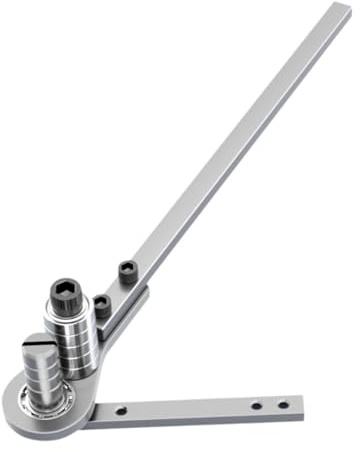 Piegatubi manuale per tubi pesanti per tubi in ferro Barra di rame Piatto d'acciaio 13 - per 1mm - 2mm