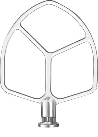 Frusta piatta for accessorio for planetaria da 5-6 QT, in acciaio inossidabile, resistente alla ruggine
