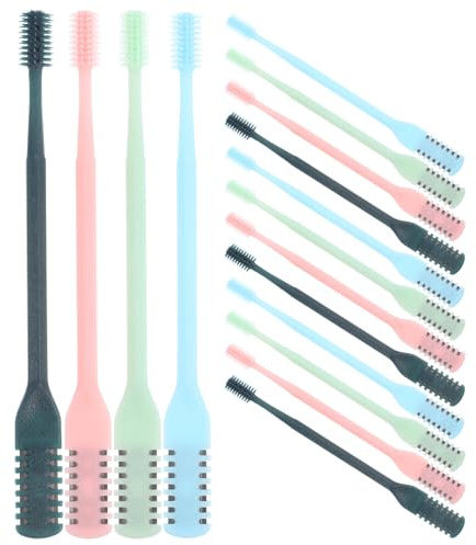 PRETYZOOM Cortapelos de Nariz Manual de Acero Inoxidable Recortador de Vello Nasal para Hombre y Mujer Kit 12 Piezas Multicolor Herramienta Precisa para Recorte y Limpieza Diaria