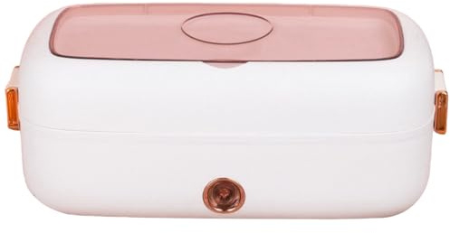 Genérico autocalentable - eléctrica de acero inoxidable, calentador de alimentos recargable de 800 ml para hombres, mujeres, niños, hogar, cocina, escuela, oficina, coche, viajes, camping,
