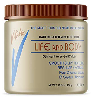 Vitale Life and Body Hair Relaxer Regular 16 Oz by VITALE