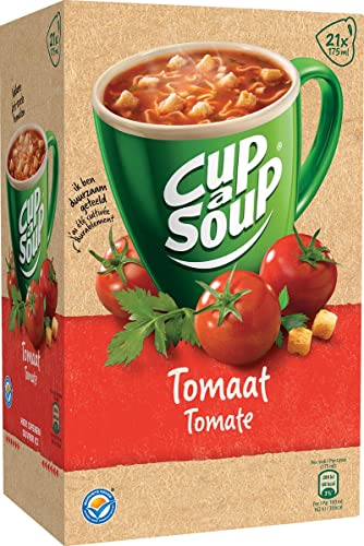Unilever Scharfe Tomatesuppe, Coup a Soup, Tütensuppe, Tassensuppe, 21 x 175ml