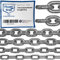 5-metri 3-mm di spessore catena in acciaio inossidabile inox V4A a maglia corta da NietFullThings in un unico pezzo catena di ancoraggio DIN 5685 DIN 766 5-m