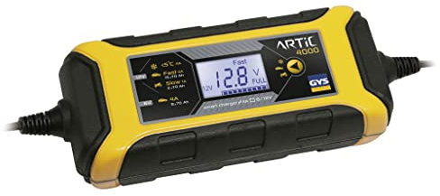 GYS - 029583 Artic 4000 - Chargeur - Inverter - 230 V - Livre avec Pinces et Cosses de Connexion