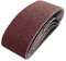 Lot de 25 bandes abrasives 100 x 560 mm pour ponceuse à bande, papier abrasif tissu pour bois et métal, grain 40/60/80/120/180, compatible avec ponceuse à bande et ponceuse à disque