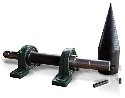 Juego para ensamblar un Divisor con una Toma de Fuerza PTO Cono 120, Cono de perforación Ø80mm, Separadores de Madera, Kit con Toma de Fuerza LT80