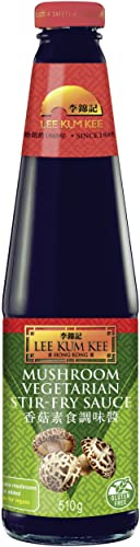Lee Kum Kee Pilz-Würzsauce – Vegane und glutenfreie Sauce mit Shiitake Pilzen – 1 x 510 g