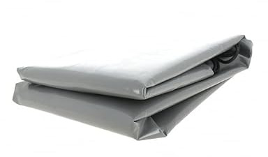 Bâche Haute remorque Lider Robust 39394 réhaussé 35 cm – 260 x 141 x 45 cm – Toile PVC 640g/m² étanche & renforcé – Gris – Fabrication française