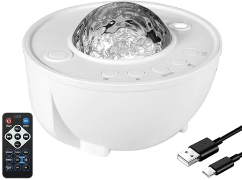 Hsthe Sea Proiettore di Luce Galassia per Camera da Letto, luci sensoriali, proiettore di Luce Galassia per Camera da Letto proiettore di Stelle Regalo per Ragazzi Adolescenti