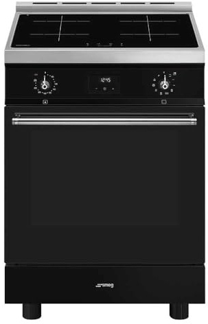 Cocina Inducción SMEG C6IPBLT2 60cm Negro 4f