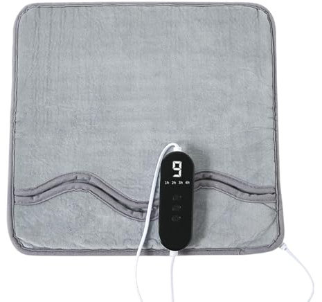 Scaldapiedi elettrico, riscaldatore per piedi, cuscino riscaldato umanizzato Scaldapiedi elettrico - Forniture per riscaldamento invernale, scaldapiedi di protezione termostatica mult