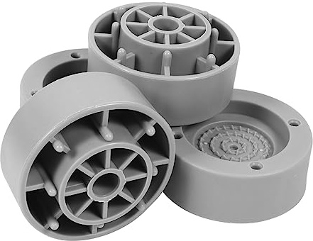 OKUMEYR 4pcs Washer Pads for Fridge and Washing Machine Raising Cushion Absorber for Appliances Protects Floors from Scratches and Shock