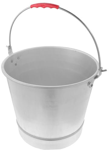 Cubo de Aluminio Grueso de 13l para Granja y Patio