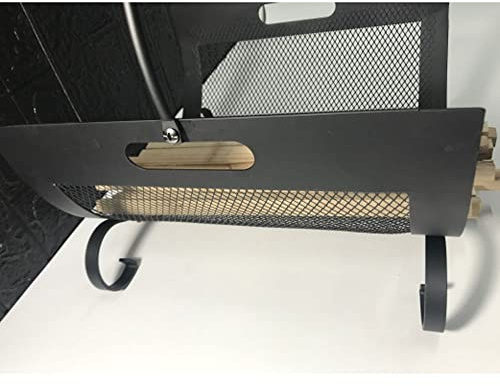 Brennholz Rack Kamin-Holzstapel-Halter-Stapler, kleine dekorative Brennholzregale for den Innen- und Außenbereich for Brennholz und Feuerholz Indoor Brennholzlagerung