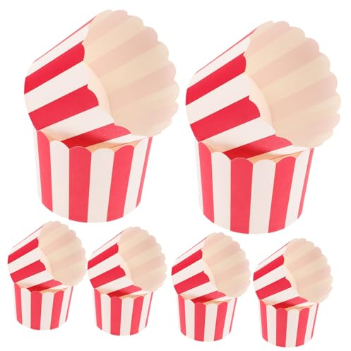 MUELODSIC 100 Pezzi Pirottini Muffin Alta Resistenza Contenitori per Dolci Usa e Getta Pirofile per Cupcake e Muffin per Feste Matrimonio e Compleanni