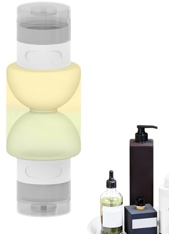 Bottiglie Da Viaggio Per Prodotti Per L'Igiene Personale,Tubi Spremibili In Silicone | Bottiglie Per Articoli Da Toeletta A Formato Da Viaggio | Per Balsamo Collutorio Sapone Liquido Lozione Crema Sol