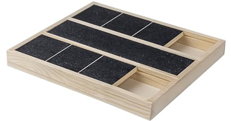 Generisch Tabla para rascar uñas para Perros – Almohadilla de Cuidado de uñas de Madera, Multifuncional para Cachorros, Tabla rascador para Perros | Actividad de Cuidado de Las uñas de