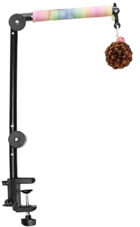 Percha Para Pájaros: Soporte Interactivo Para Loros 4 En 1, Cacatúa, Conure, Agapornis, Escalada, Juguetes Para Percas | De Actividad De Enriquecimiento Para Interiores Y Exteriores Para Pájar