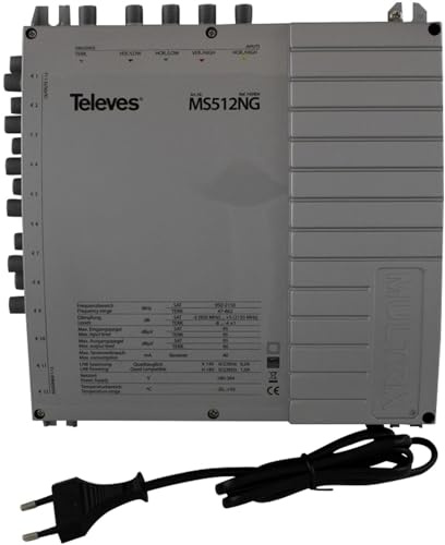 Televes Multiconmutador MULTRIX MS512NG 5 en 12