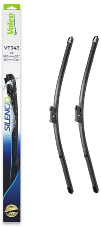 Valeo Silencio 2x Wischerblätter VF343 - Vorne - 550 mm / 550 mm