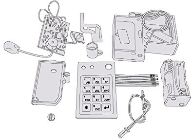 CISA 07114-17-0 KIT ACC CASSAFORTE DIGITALE