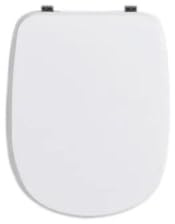 Kiamami Valentina - Sedile Tavoletta per WC Modello Tesi Ideal Standard Finitura Bianco