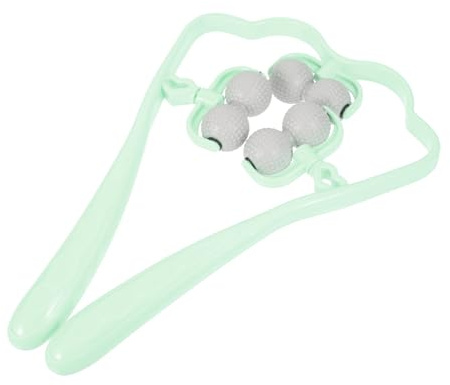 TOVINANNA Massaggiatore Cervicale Portatile Funzione di Rilassamento e Recupero da Distorsioni Verde in Abs Strumento Multifunzionale per Collo e Spalla per Massaggi Domestici