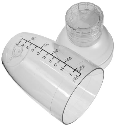 Cabilock Coctelera Transparente de Vaso Mezclador para Vino Té y Leche para Preparar Cócteles Casa o Fiestas