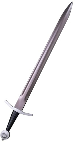 Burgschneider - Einfaches Einhandschwert Silber (Standard, Unisex, Foam) Mittelalter, Fantasy - LARP Weapon