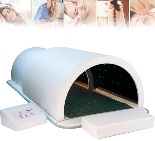 Sauna Infrarrojos Lejanos Cúpula Sauna Seco Portatil Cápsula Sauna Completa Cuerpo Para Hogar Con Esterilla Infrarrojos Cercanos,Desintoxicación Con Calefacción Y Piedras Terapéuticas