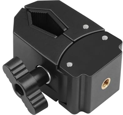 Agarre de poliestireno de rosca hembra de 1/4 para 15 conductos de 45 mm, cámara de acción, teléfono, trípode, enlace, ciclismo, fitness, fotografía, agarre propietario