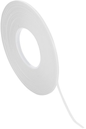 Chartpak Graphic Art Tape, 1/16 W x 648 L Inches, White Matte, 1 Roll (BG6210M)