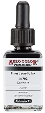 Schmincke AERO COLOR Professional Schwarz 28 ml, 28 702 023