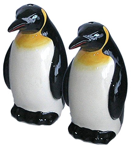Puckator SP38 Penguin Salt and Pepper Set, 7.5 x 3.5 x 9 cm