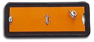 ADR varningstavla vikbar 300 x 120 mm varningsskylt farligt gods orange GGVS